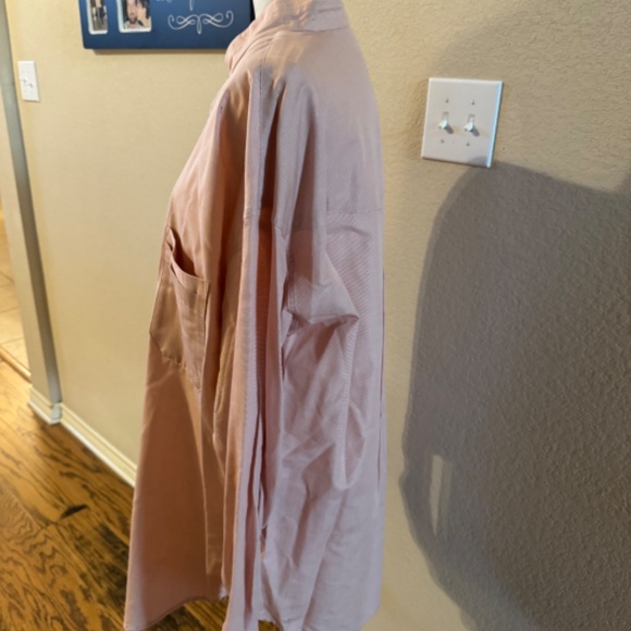 Men's Stubbs Western Wear Light Peach Banded Color Size XL Long Sleeve Shirt XL - Picture 8 of 9